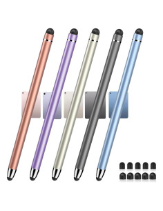 Bolígrafos Stylus 2-en-1 Accokids para Pantallas Táctiles - 5 Pcs