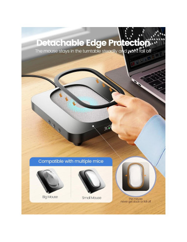 Jiggler de Ratón Meatanty Delgado con Plataforma Ampliada