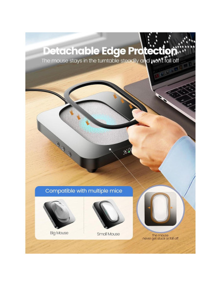 Jiggler de Ratón Meatanty Delgado con Plataforma Ampliada