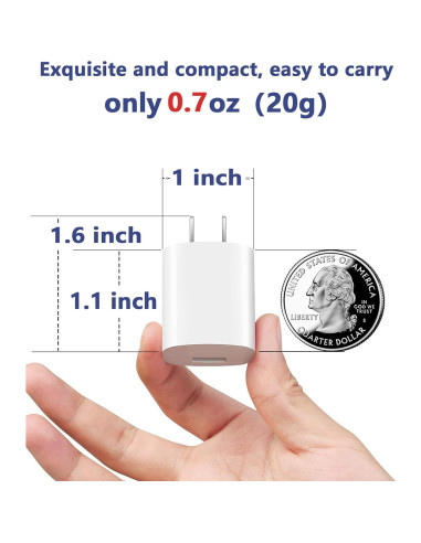 Cargador de Pared USB-A GKW 5W 2-Pack Blanco