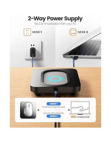 Jiggler de Ratón Meatanty Delgado con Plataforma Ampliada