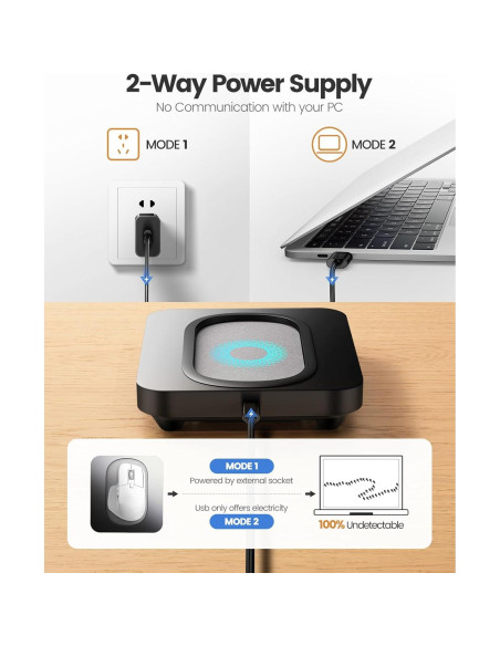 Jiggler de Ratón Meatanty Delgado con Plataforma Ampliada