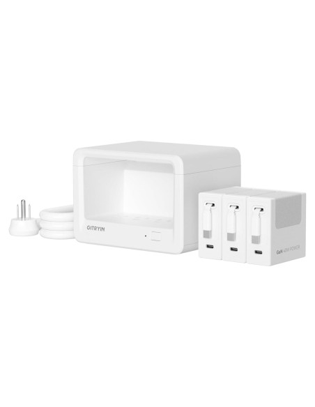 Estación de Carga 11-en-1 Gitryin con 3 Cargadores Type-C