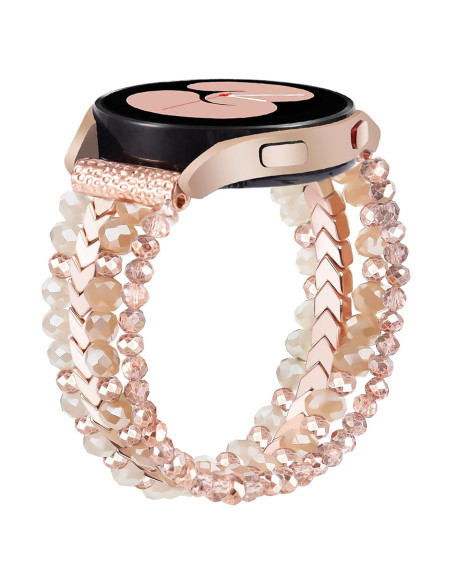 Pulsera Boho de Perlas VISOOM para Samsung Galaxy Watch 40/44mm