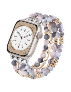 Pulsera Boho de Perlas VISOOM para Apple Watch 38-42mm