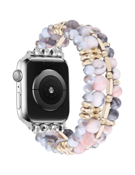 Pulsera Boho de Perlas VISOOM para Apple Watch 38-42mm