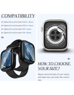 Funda Impermeable Goton para Apple Watch 40mm Series 6/5/4/SE 2