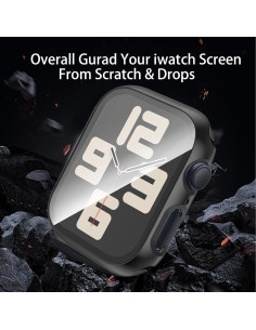 Funda Protectora Completa HAANILKYI para Apple Watch 44mm 2