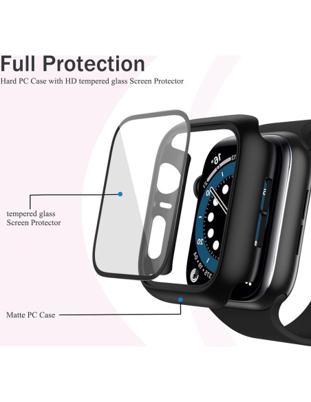 Estuche Pocoukate 12 Paquetes para Apple Watch 10 42 mm Estuche Pocoukate 12 Paquetes para Apple Watch 10 42 mm