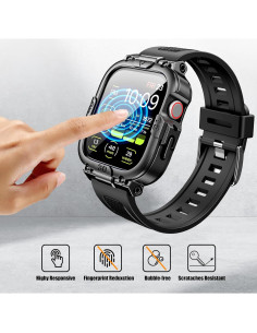 Funda Impermeable Dsytom para Apple Watch 44mm con Protector 2