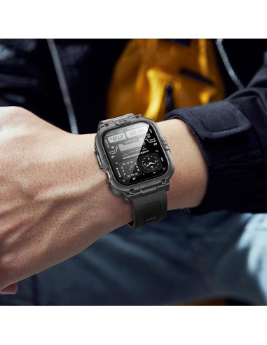 Funda Impermeable Dsytom para Apple Watch 44mm con Protector