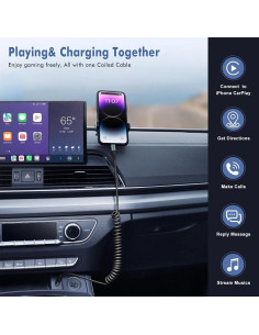 Cable de Carga Lightning Coiled 0.9m 2 Pack Heartbeats 2