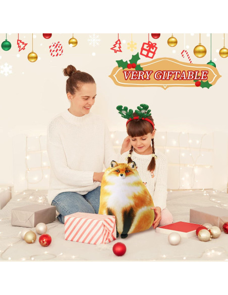 Almohada de Zorro de Peluche Sew Butiful 25.4 cm - Regalo Infantil