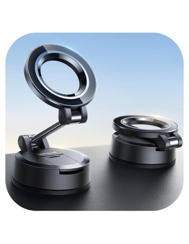 Soporte Magnético para Teléfono de Coche Lamicall 360 Negro