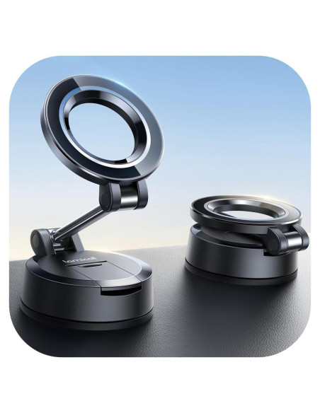 Soporte Magnético para Teléfono de Coche Lamicall 360 Negro