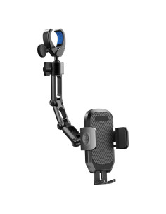 Soporte para Teléfono de Coche Qiling - Espejo Retrovisor Ajustable