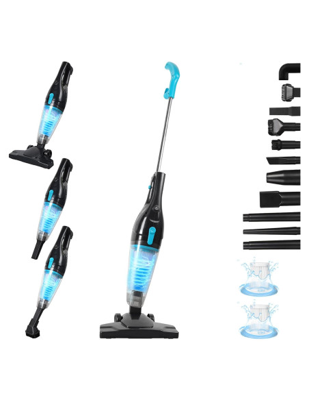 Aspiradora Intercleaner VC 1701 12 en 1 400W 15KPa Silenciosa