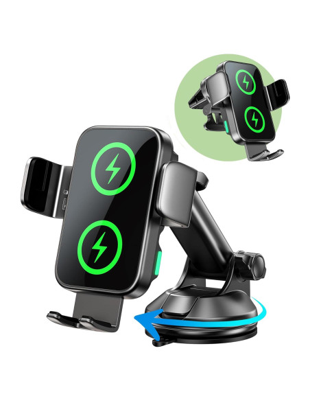 Soporte para teléfono de coche inalámbrico 15W Caibo X6 Soporte para teléfono de coche inalámbrico 15W Caibo X6