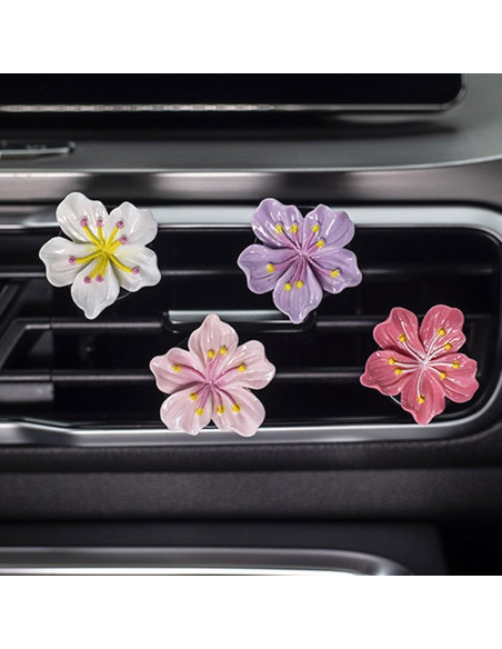 Clip de Ventilación para Ambientadores de Coche CLUOCKY Rosa