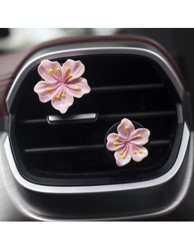 Clip de Ventilación para Ambientadores de Coche CLUOCKY Rosa