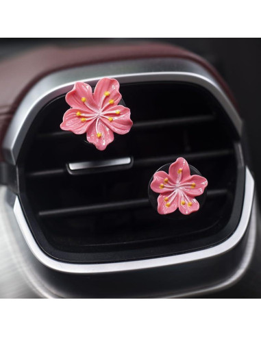 Clip de Ventilación para Ambientadores de Coche CLUOCKY Rosa