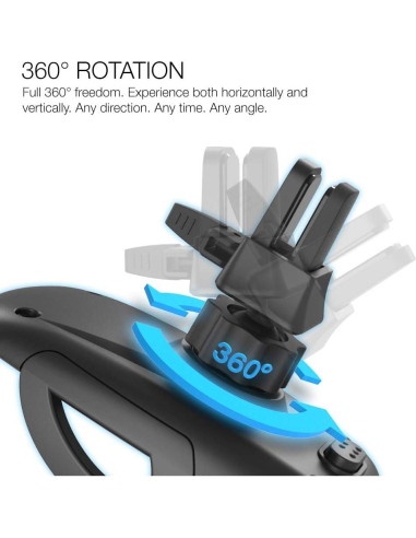 Soporte para teléfono XDesign Air Vent Universal Negro