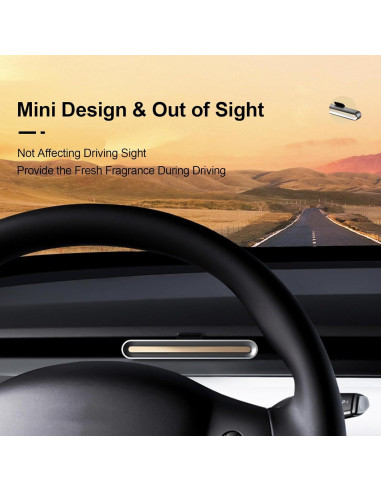 Ambientador de Coche COSLAKE para Tesla Model Y/3, Set 6 Varitas