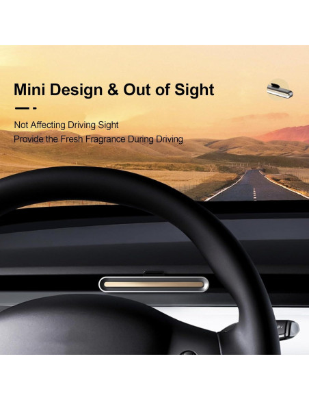 Ambientador de Coche COSLAKE para Tesla Model Y/3, Set 6 Varitas