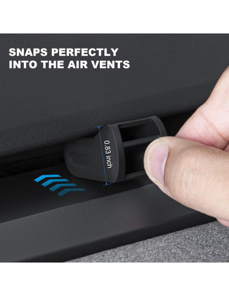 Adaptador de Ambientador KUNIST para Tesla Model 3 y Y 2017-2025 Adaptador de Ambientador KUNIST para Tesla Model 3 y Y 2017-2025