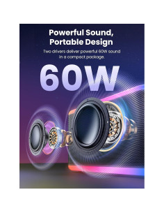 Máquina de Karaoke Ardour 1, Altavoz 60W, 2 Micrófonos 2