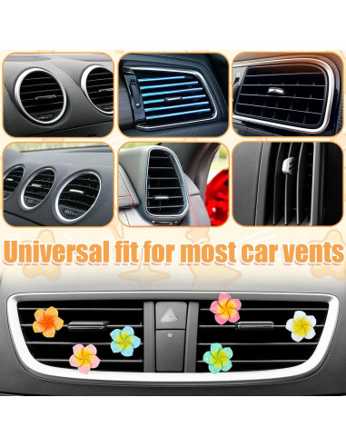 Ambientadores de Auto Floral CIATBYYJ 6 Pcs Girasoles Reutilizables