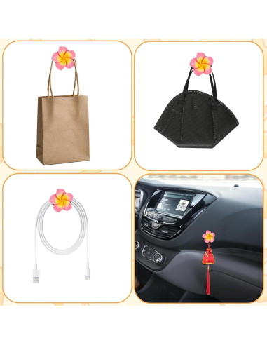 Ambientadores de Auto Floral CIATBYYJ 6 Pcs Girasoles Reutilizables