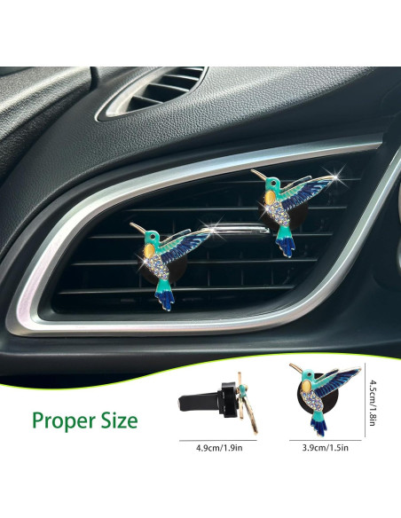 Clip de Ventilación para Aire ORIESSE Hummingbird 2pcs Azul Clip de Ventilación para Aire ORIESSE Hummingbird 2pcs Azul