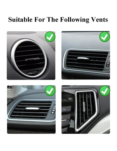 Clip de Ventilación para Aire ORIESSE Hummingbird 2pcs Azul