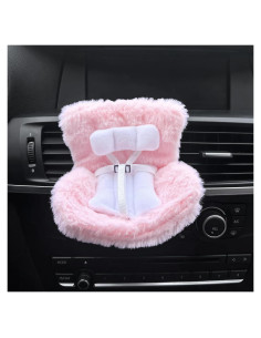 Asiento de Seguridad para Muñecas Rosa COG34045 17cm