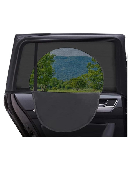 Sombras de Ventana Lateral Turcee para SUV - 2 Piezas Estirables