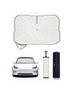 Parasol Plegable OtriFowd para Parabrisas Tesla Model Y y 3