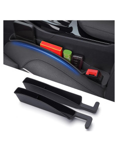Organizador de Espacio entre Asientos Auto 7F - Negro - Juego de 2