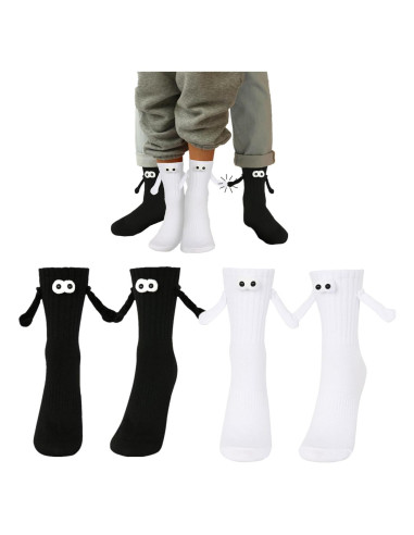 Calcetines Magnéticos Vermeyen 4 Pares Unisex Divertidos