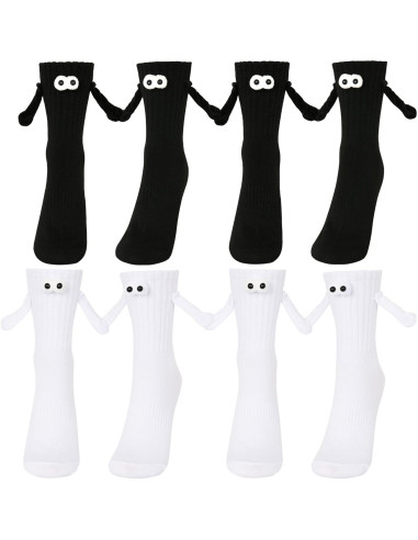 Calcetines Magnéticos Vermeyen 4 Pares Unisex Divertidos