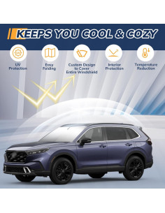 Protector Solar Parabrisas SEPORUD Honda CR-V 2017-2022 UV 2