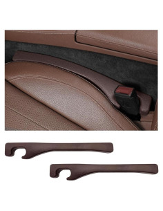 Relleno Espacio Asientos Coche Suvnie 38x5cm Marrón 2 PCS