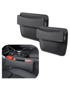 Organizador de Asiento de Coche CXCCOI - Relleno Microfibra 2pcs