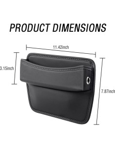 Organizador de Asiento de Coche CXCCOI - Relleno Microfibra 2pcs 2