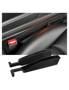 Organizador de Espacio entre Asientos JIEYAO Negro TPE 2 Pcs