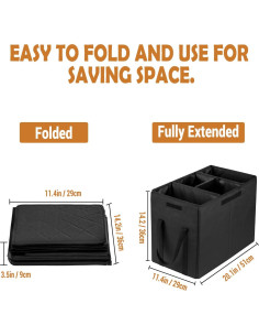 Extensor de Asiento para Perros Grandes UNICITII 51 cm Negro 2