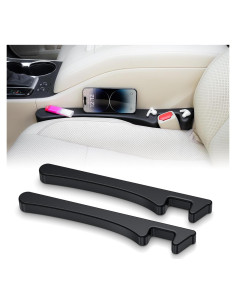 Relleno de Espacio entre Asientos Givifive 2 Pcs Negro