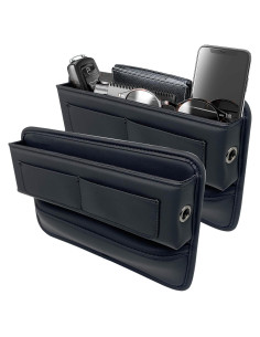 Relleno Espacio Asientos Coche MISSEIAR 2 Paquetes Cuero Sintético