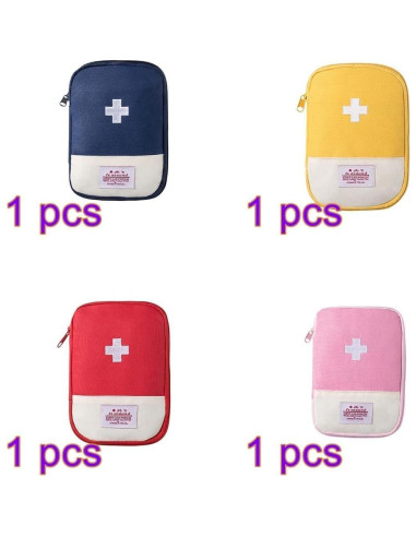 4 Bolsas de Primeros Auxilios Compactas Wentoenapp - Multi-Función