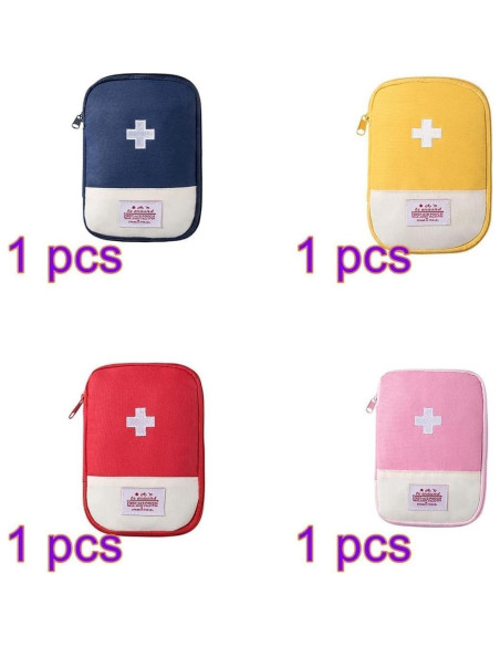 4 Bolsas de Primeros Auxilios Compactas Wentoenapp - Multi-Función
